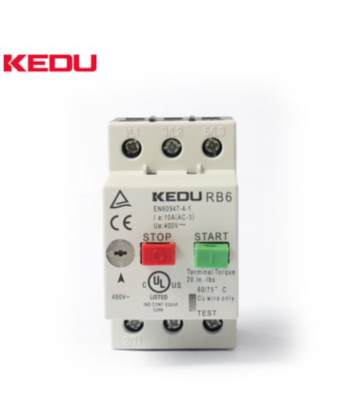 Wyłącznik termiczny RB6 w obudowie IP54 KEDU 4,0 - 6,3A
