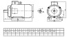 Silnik elektryczny trójfazowy  2,2kW 1420 obr/min  B3 90LC4