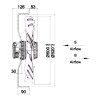 Wentylator przemysłowy osiowy YWF4E-500B-P137/35G 230V  - tłoczący