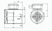 mini: OBCE CHŁODZENIE SILNIKA ELEKTRYCZNEGO G-100D Ø196 mm 230V INTEC (2)