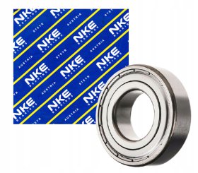 Łożysko kulkowe zwykłe 6208 ZZC3 NKE 40x80x18