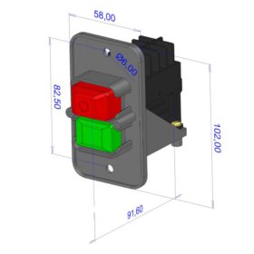 Wyłącznik elektromagnetyczny TRIPUS 20P2022 Uc400V 